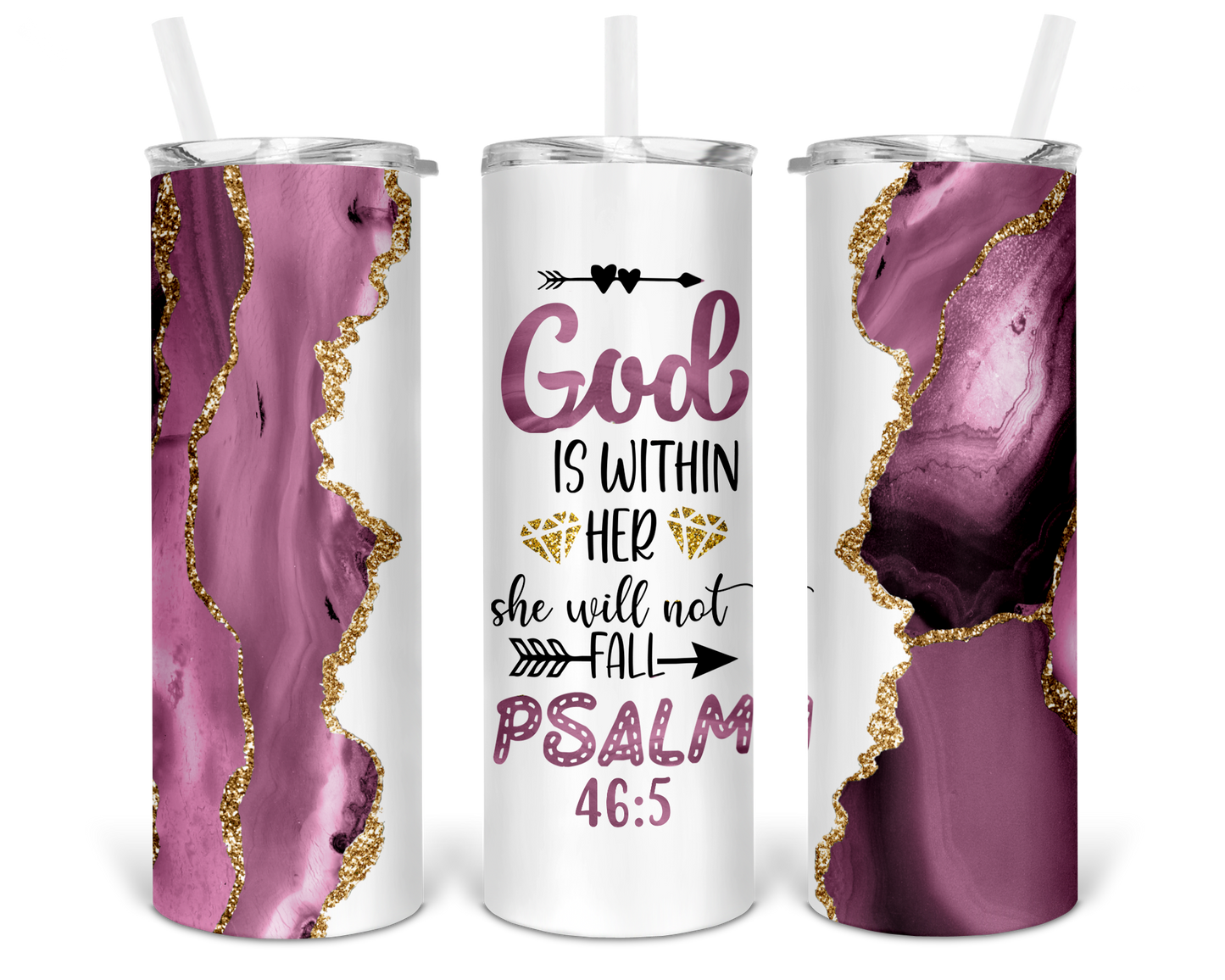 God is Within Her Tumbler