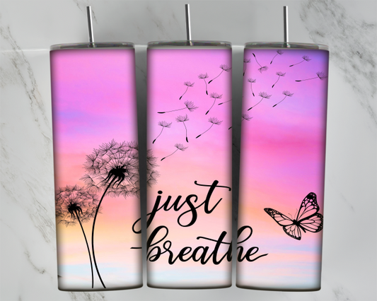 Just Breath Tumbler