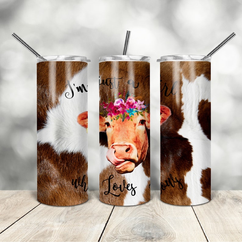 Cow Lover 20 oz Tumbler