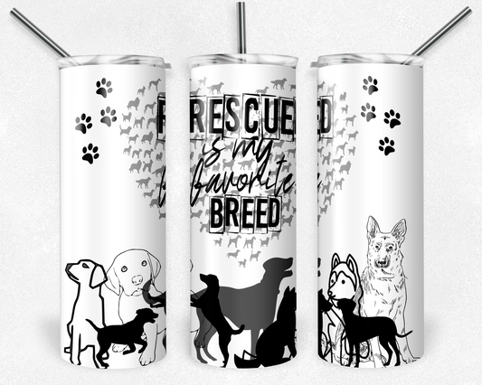 Rescue breed Tumbler